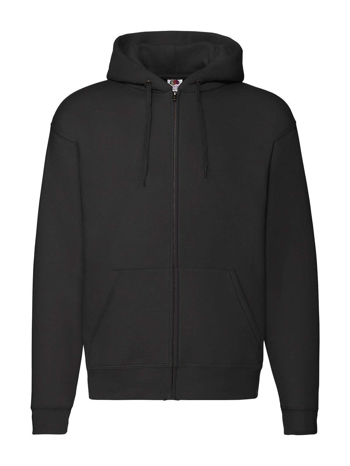 Premium Hooded Sweat Jacket - 36 - Black