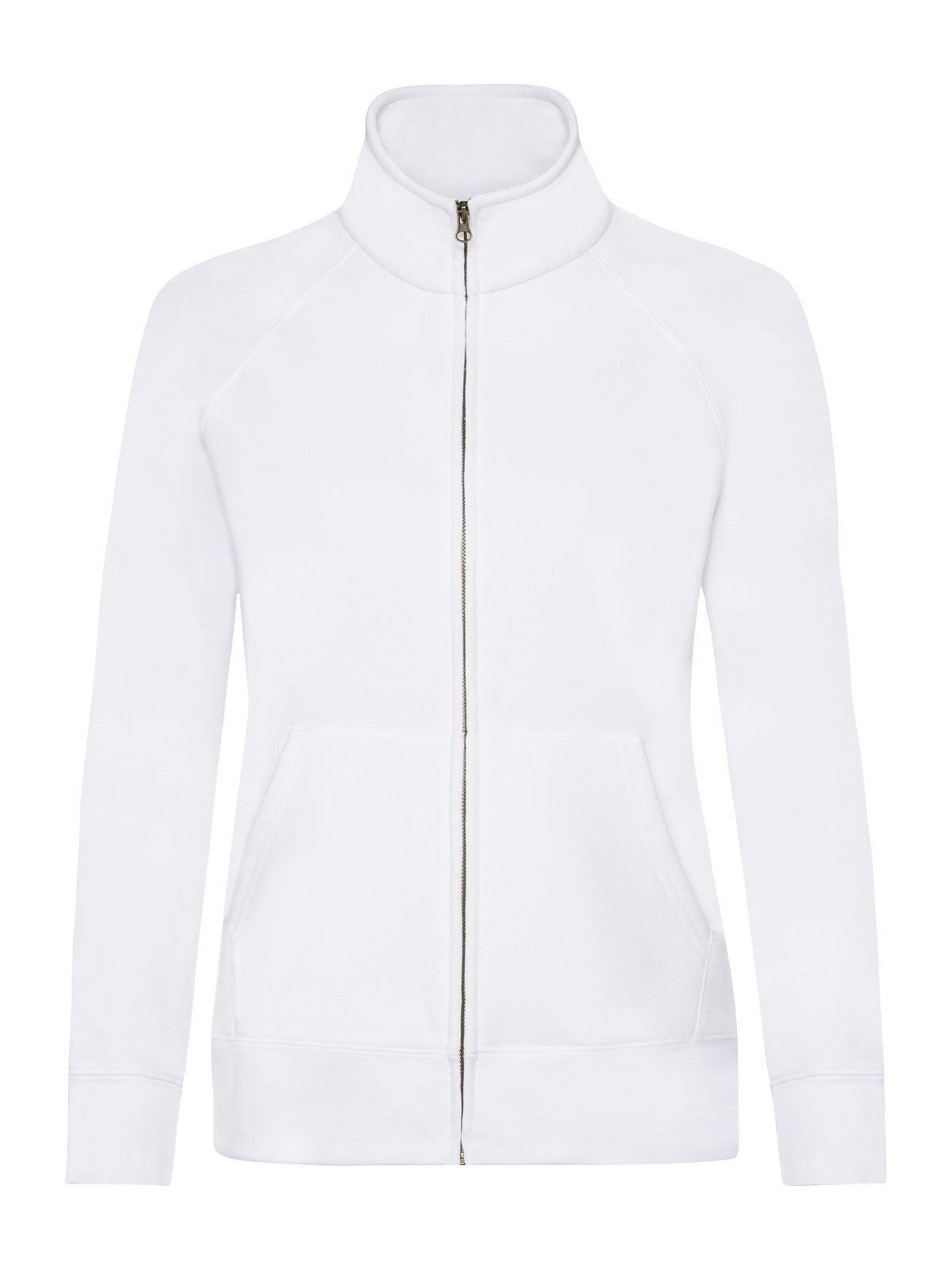 Ladies´ Premium Sweat Jacket - 30 - White