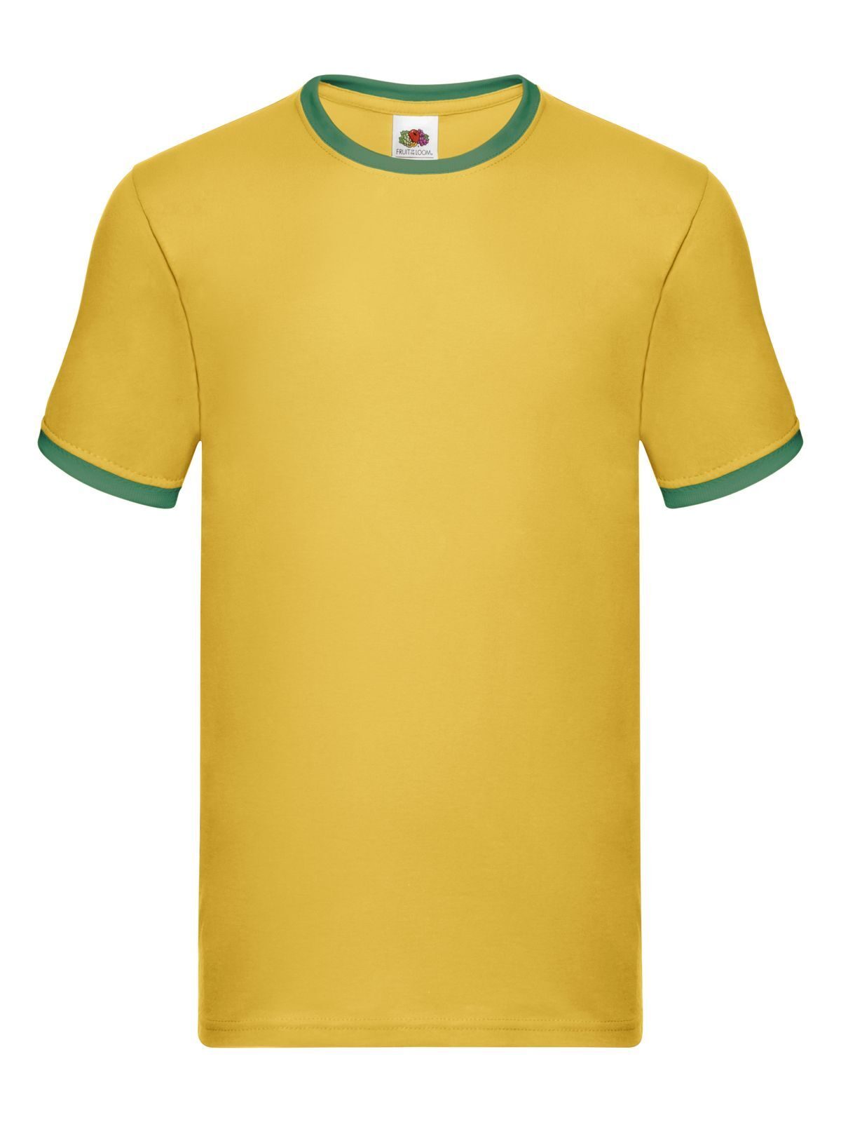 T-shirt à bordures contrastées - AM - Tournesol