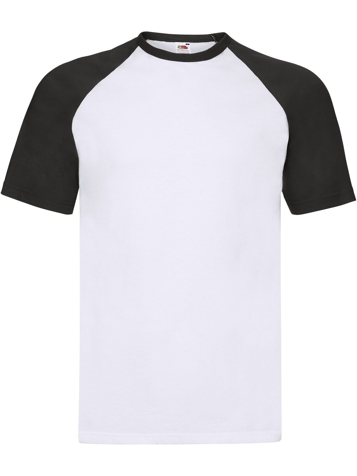 Short Sleeve Baseball T - TH - Bianco/Nero