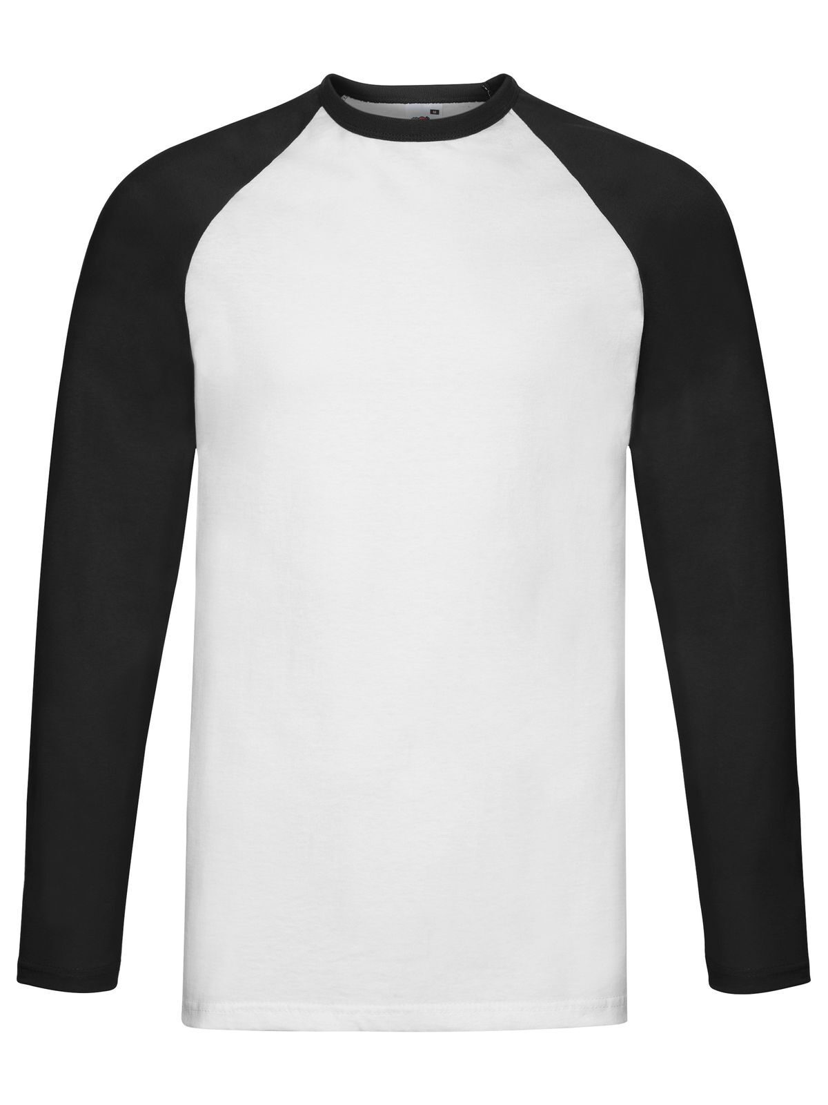 Long Sleeve Baseball T - TH - Bianco/Nero