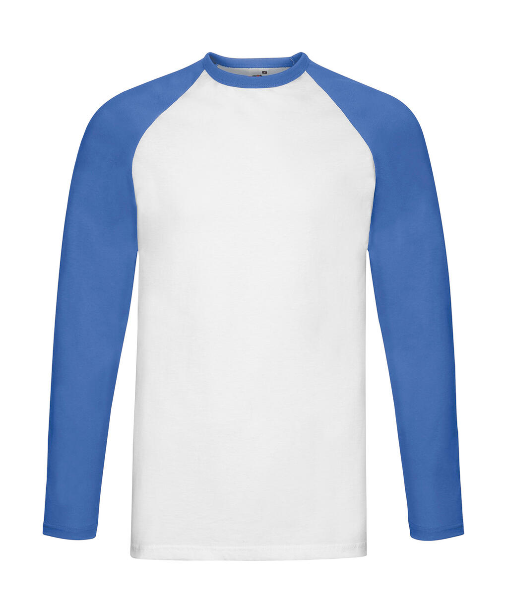 Long Sleeve Baseball T - AW - Bianco/Royal