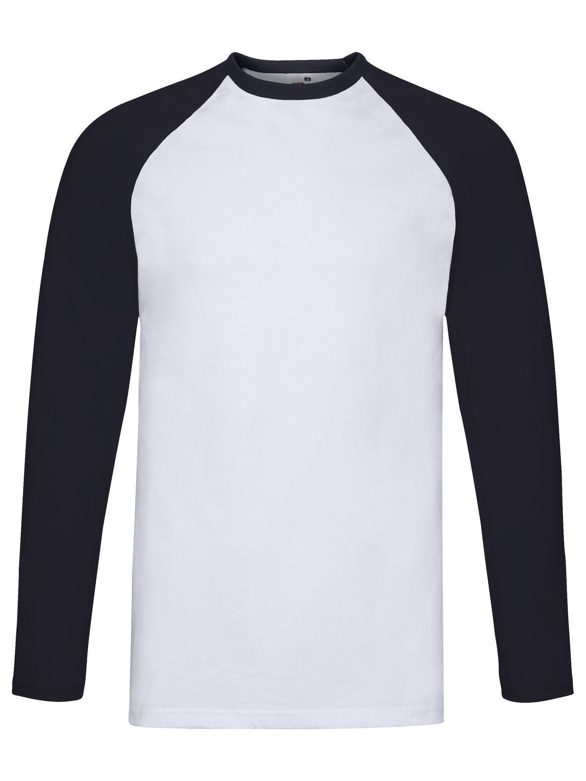 Long Sleeve Baseball T - WE - Bianco/Blu Notte