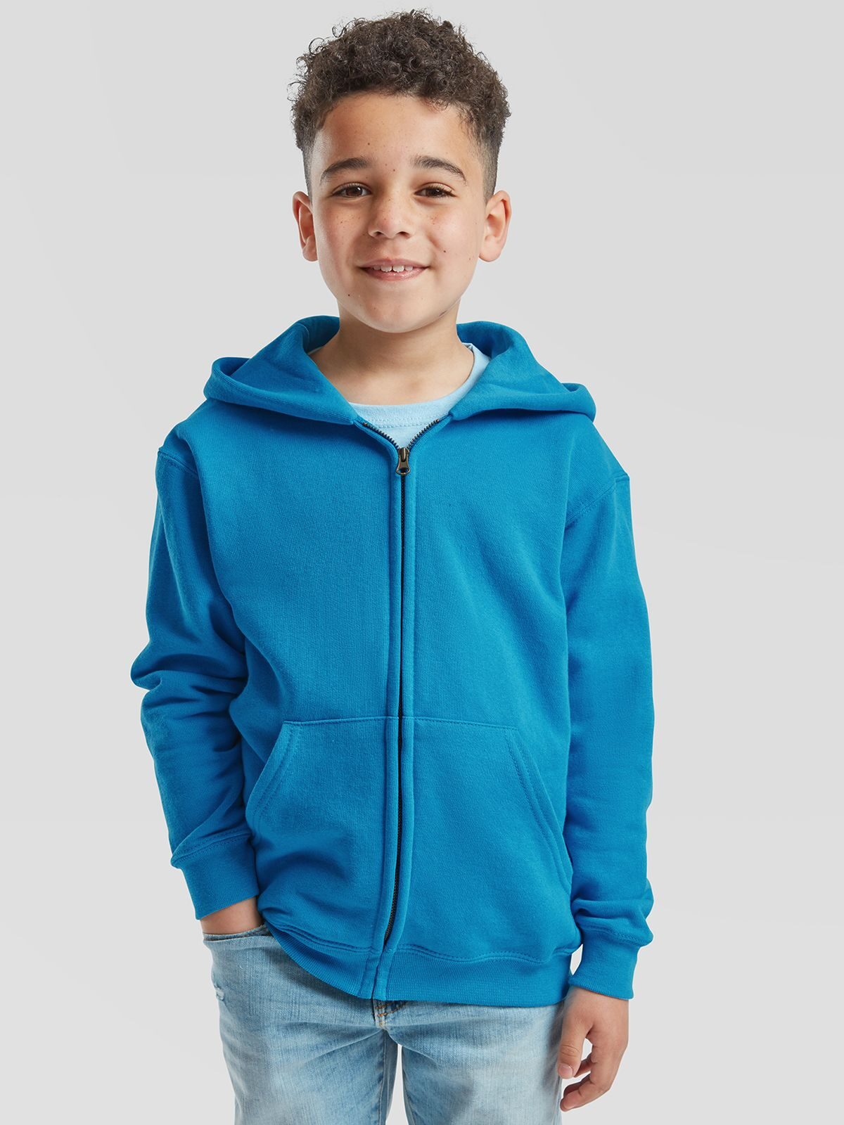 Kids´ Classic Hooded Sweat Jacket