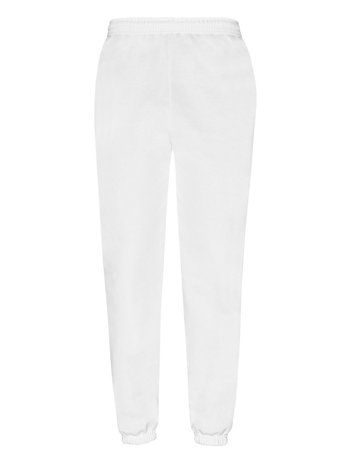 Pantalon de jogging classique à ourlet élastiqué - 30 - Blanc