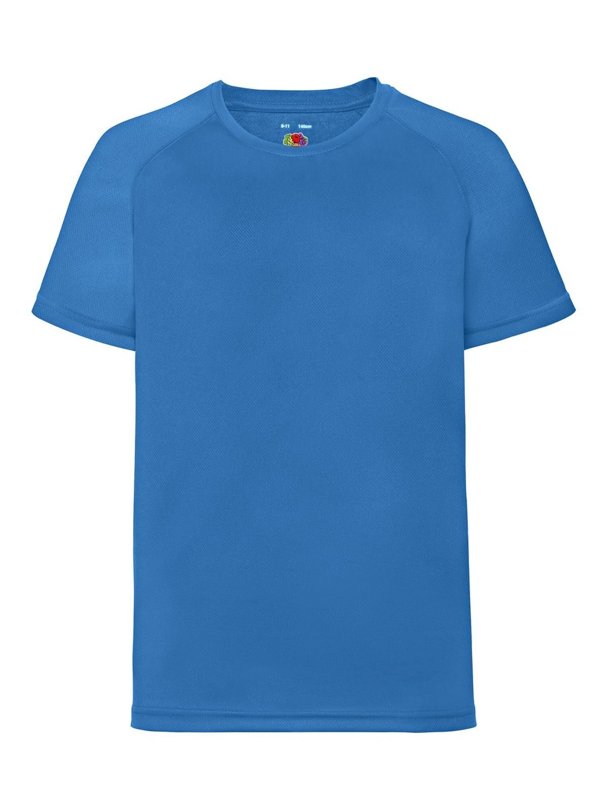 Kids Performance T - ZU - Azure Blue