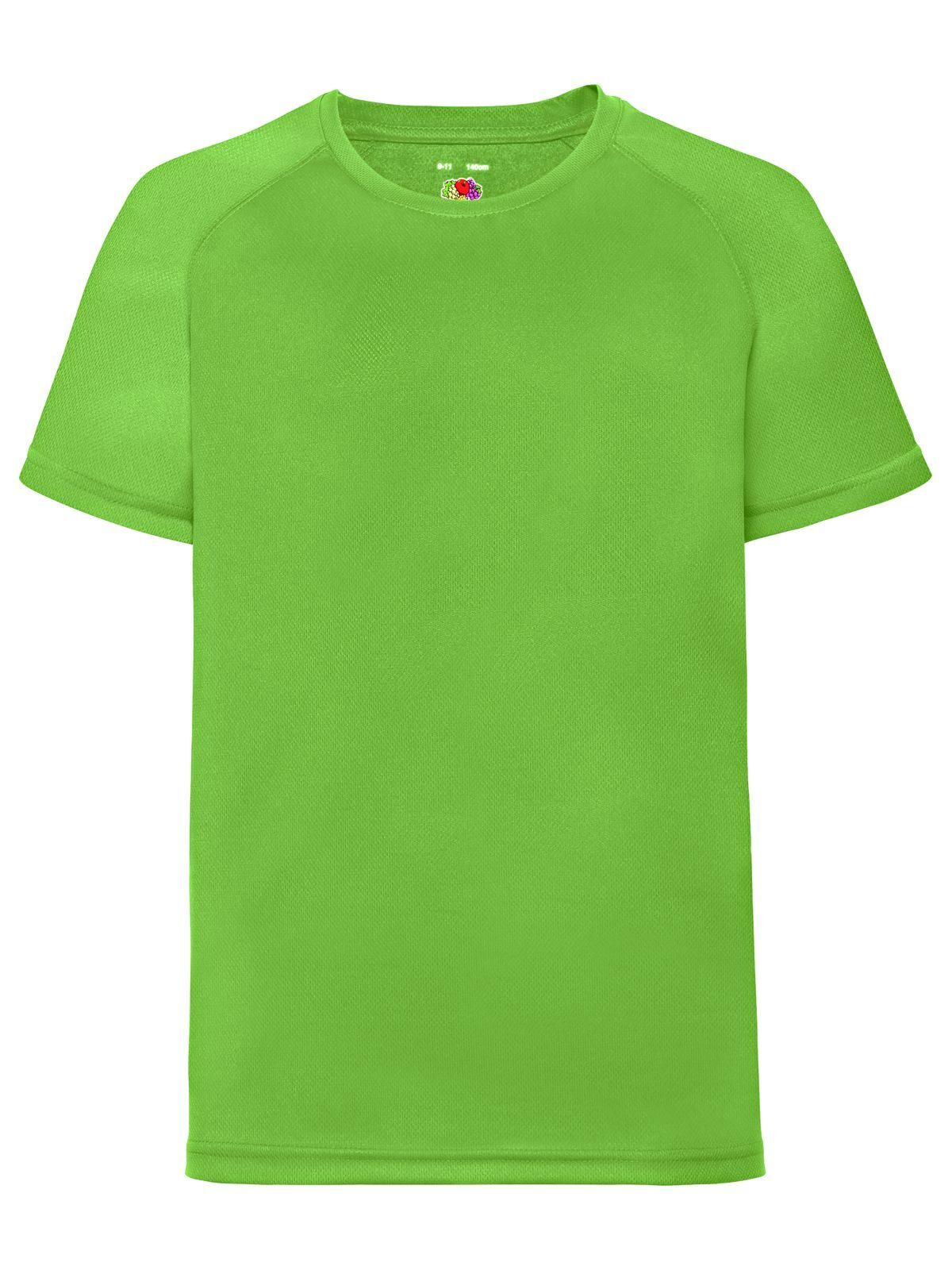 Kids Performance T - LM - Lime