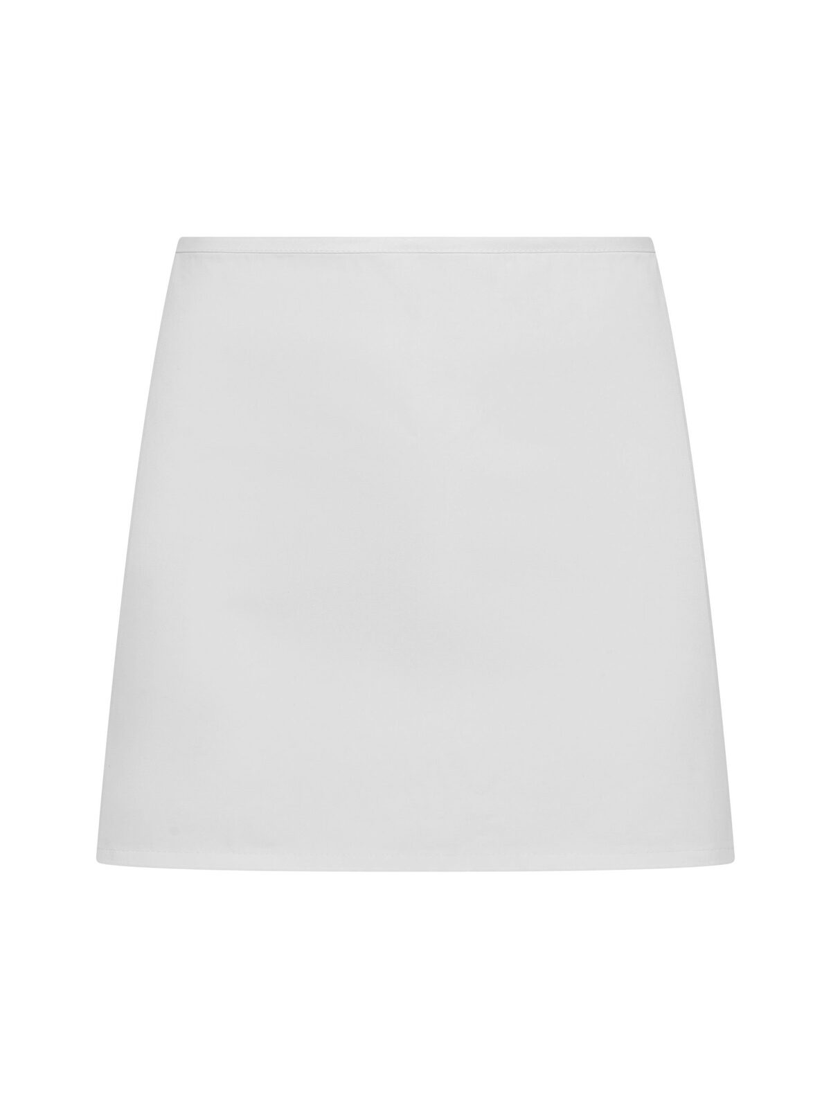 Einfache Halbschürze - WH - Wh-White