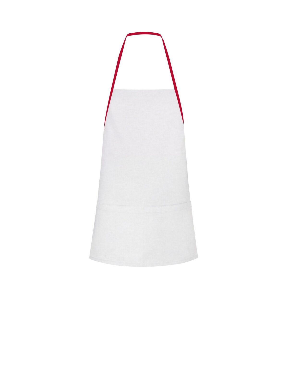 Tablier contrasté - WHR - Blanc Rouge