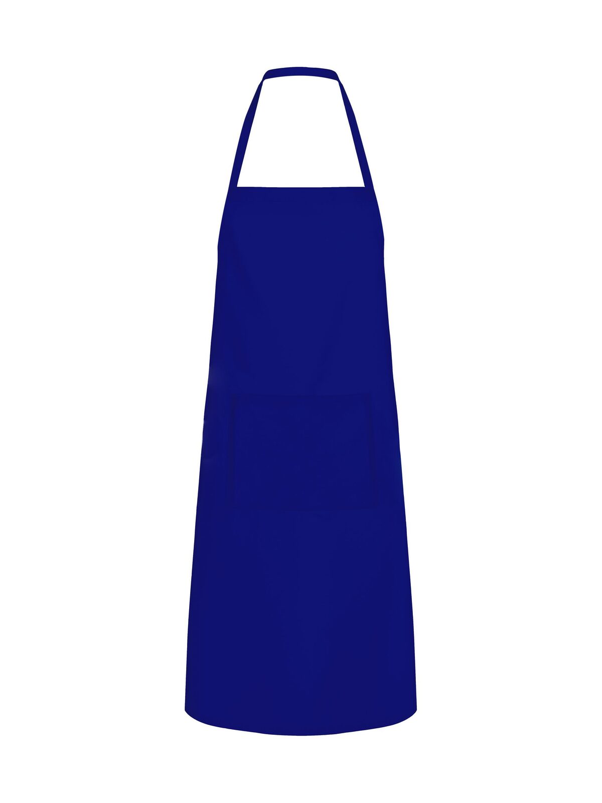 Basic Apron with Pocket - RB - Royal Blue