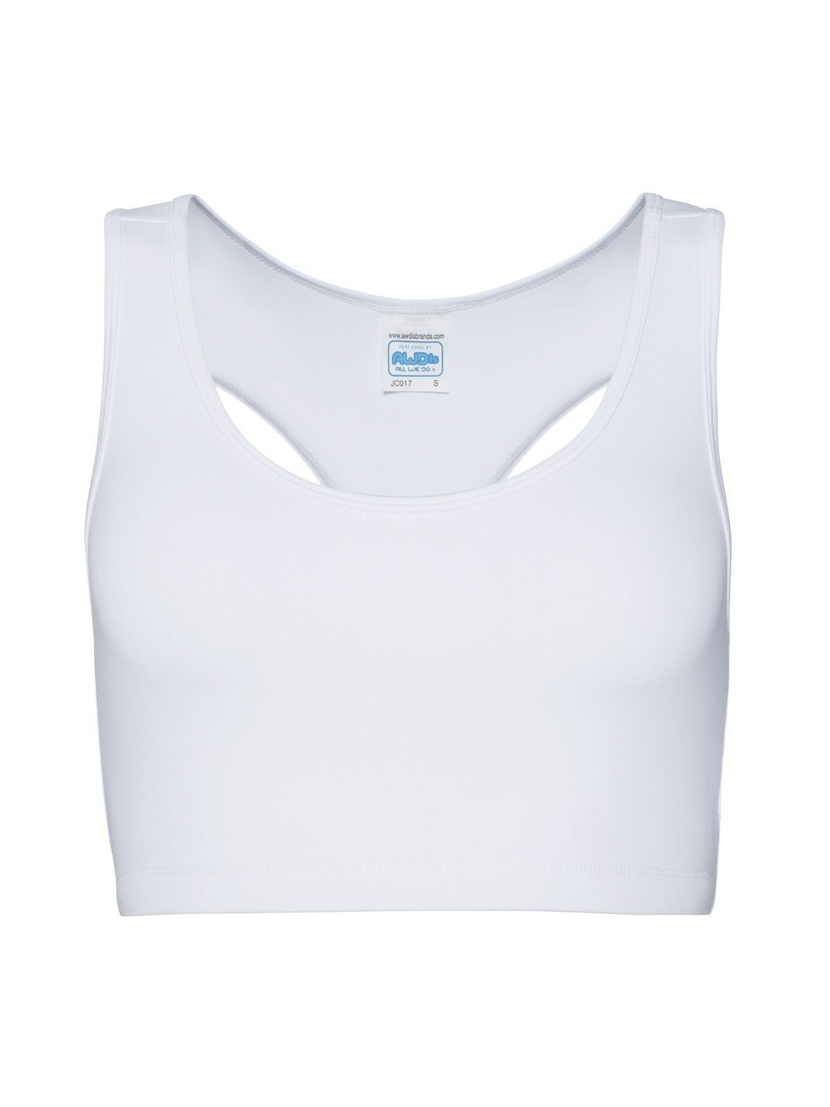 Haut court de sport tendance pour femme - ARW - Arw-Blk - Blanc Arctique