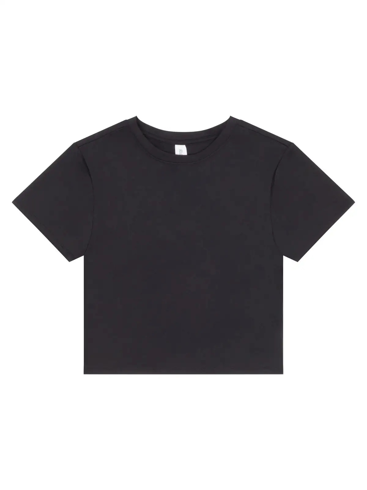 Kurzes T-Shirts aus recyceltem Material für Damen