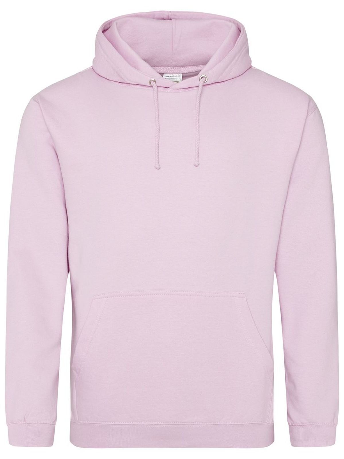 Sweat à capuche bio - BPK - Rose bébé