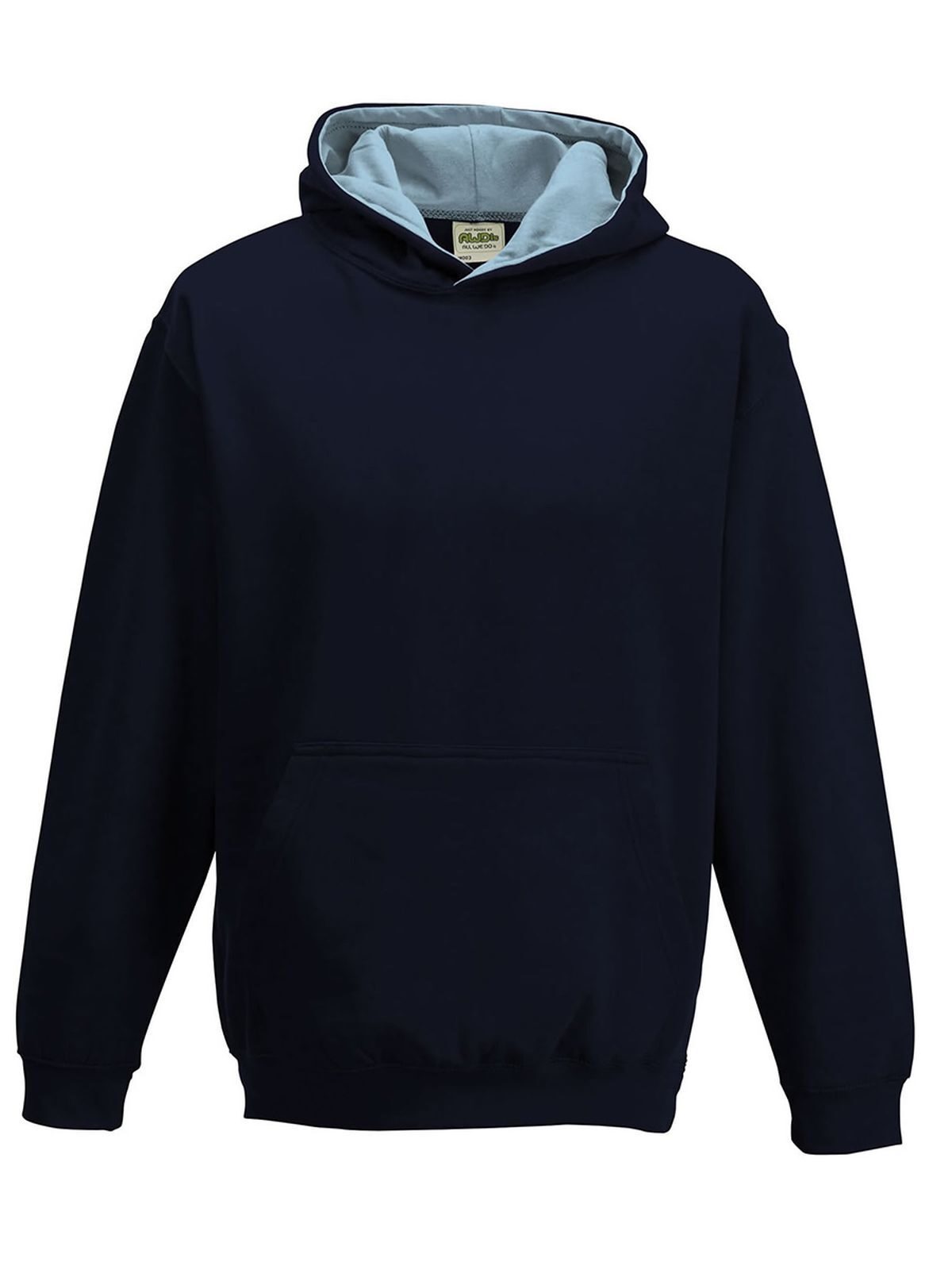 College-Hoodie für Kinder - Neue französische Marine/Himmel