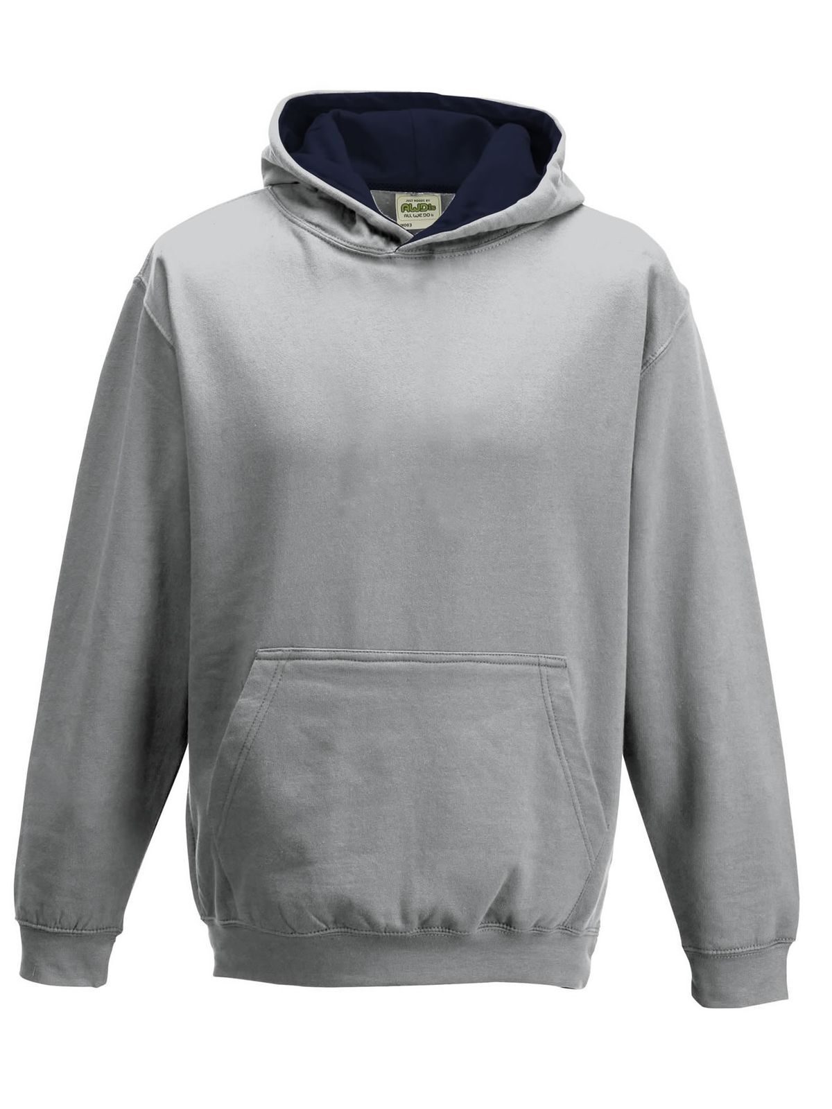 College-Hoodie für Kinder - HGRFNA - HGR-FNA - Heather Grey-Navy