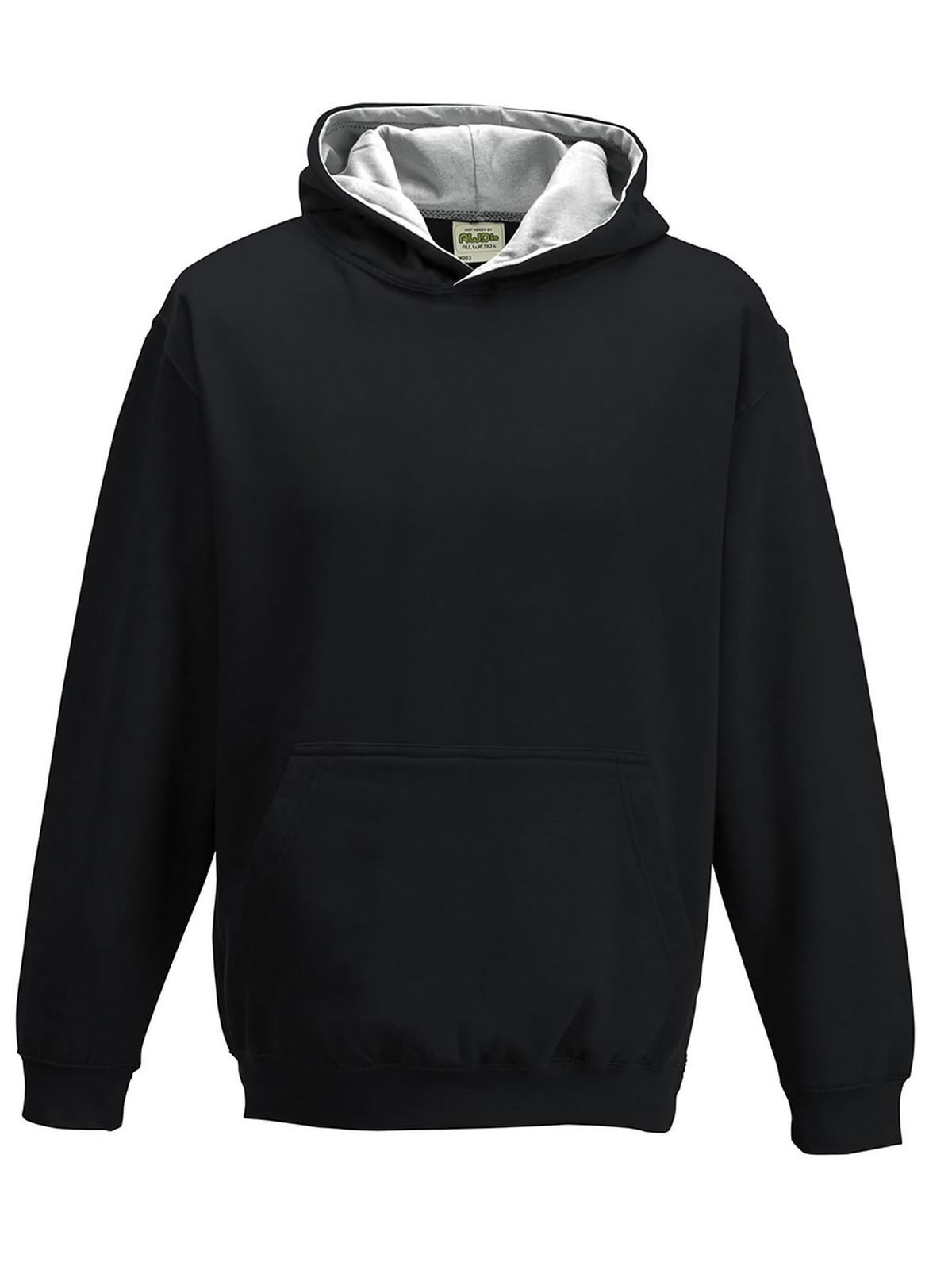 College-Hoodie für Kinder - JBLHGR - JBL-HGR – Jet Black-Heather Grey