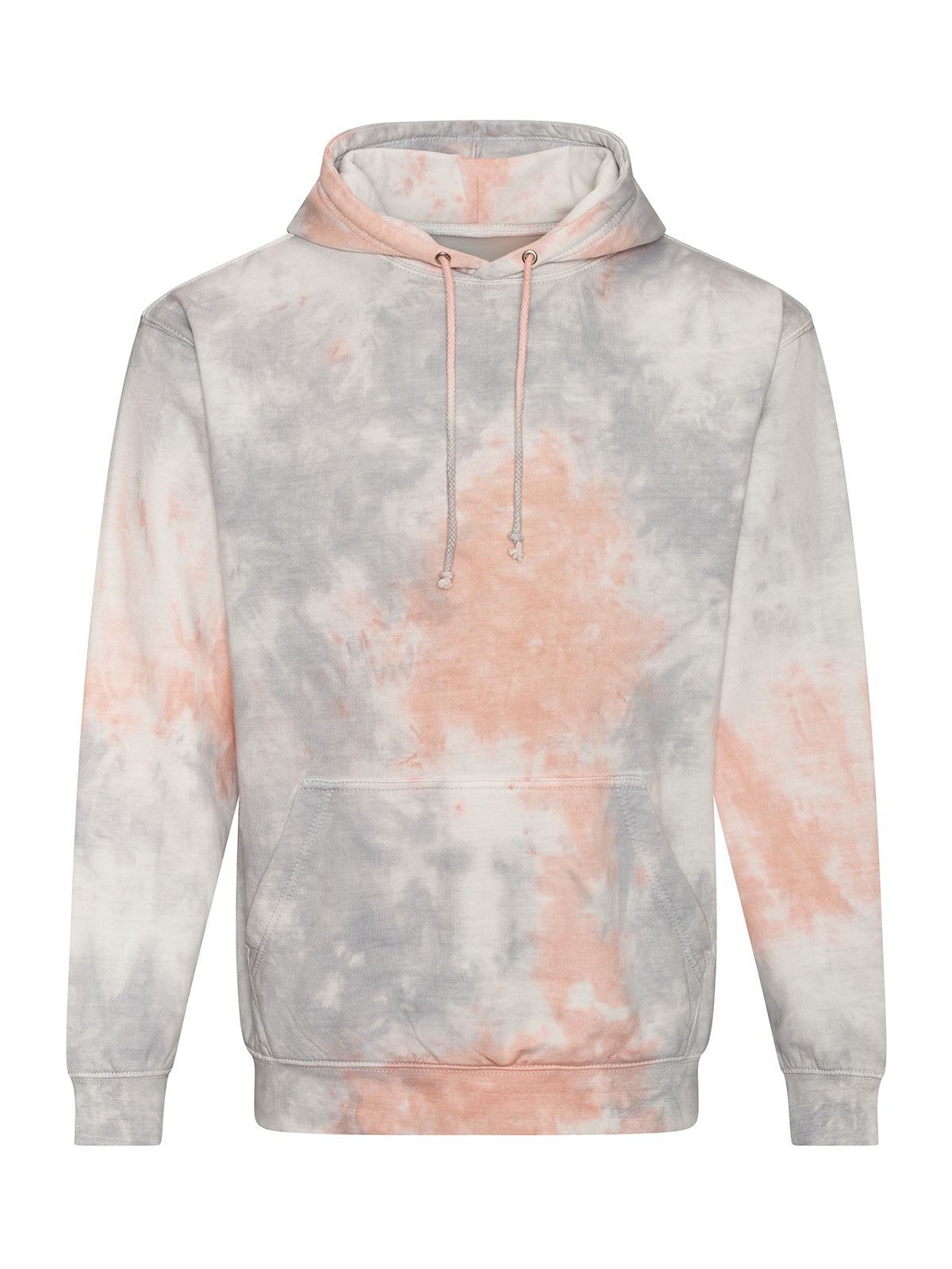 Tie-Dye Hoodie - GPM - Grey/Pink Marble