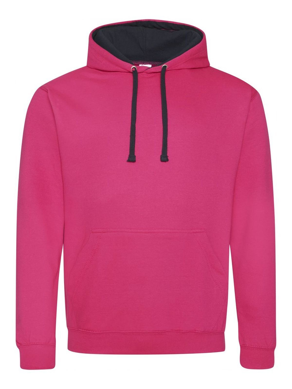 Varsity Hoodie - Hpk/Fna - Hot Pink/French Navy