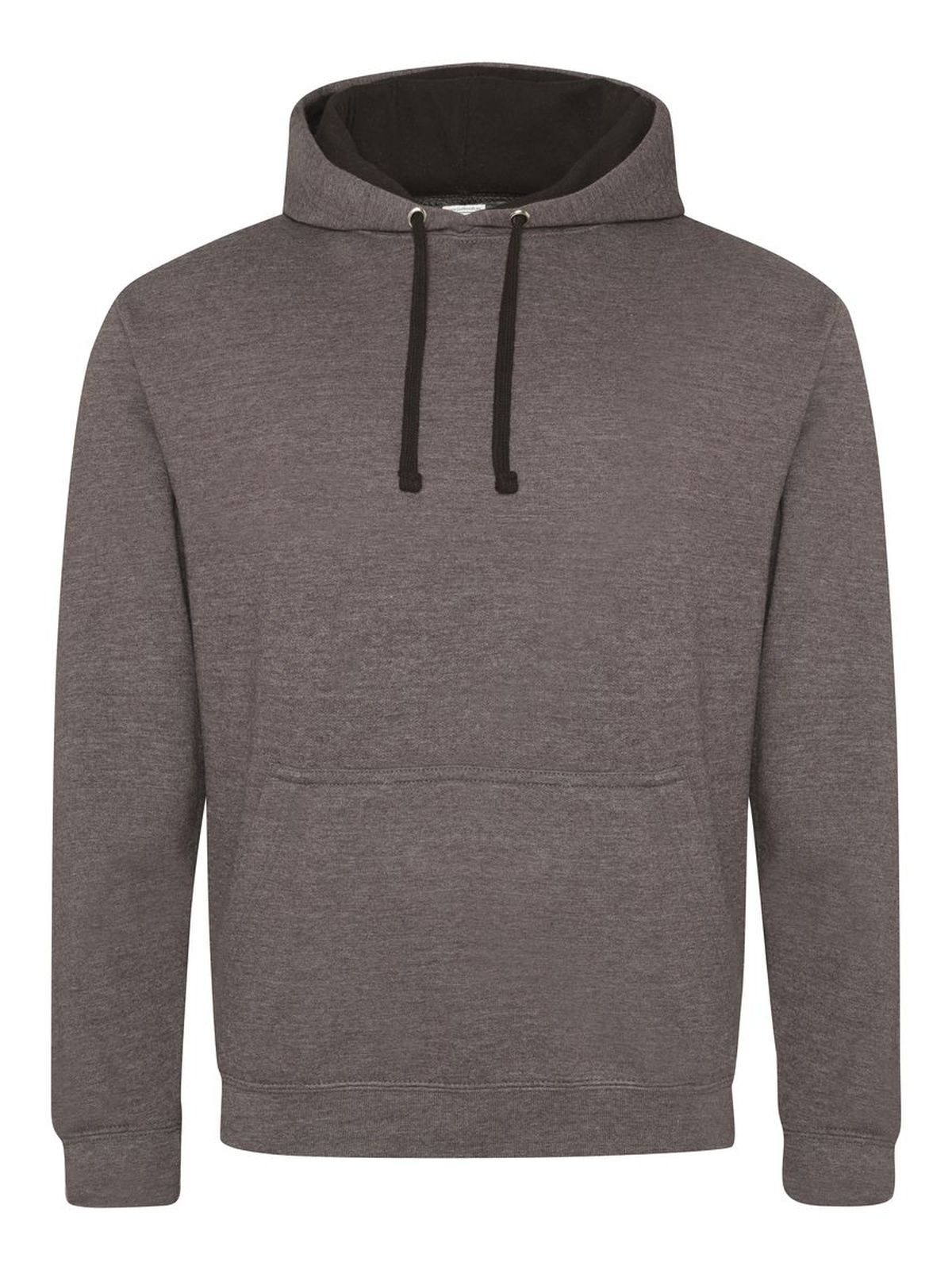 Varsity Hoodie - CHAJBL - Charcoal/Jet Black
