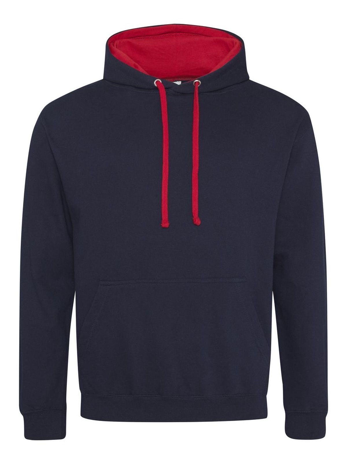 Varsity Hoodie - NFNFIR - New French Navy/Fire Red