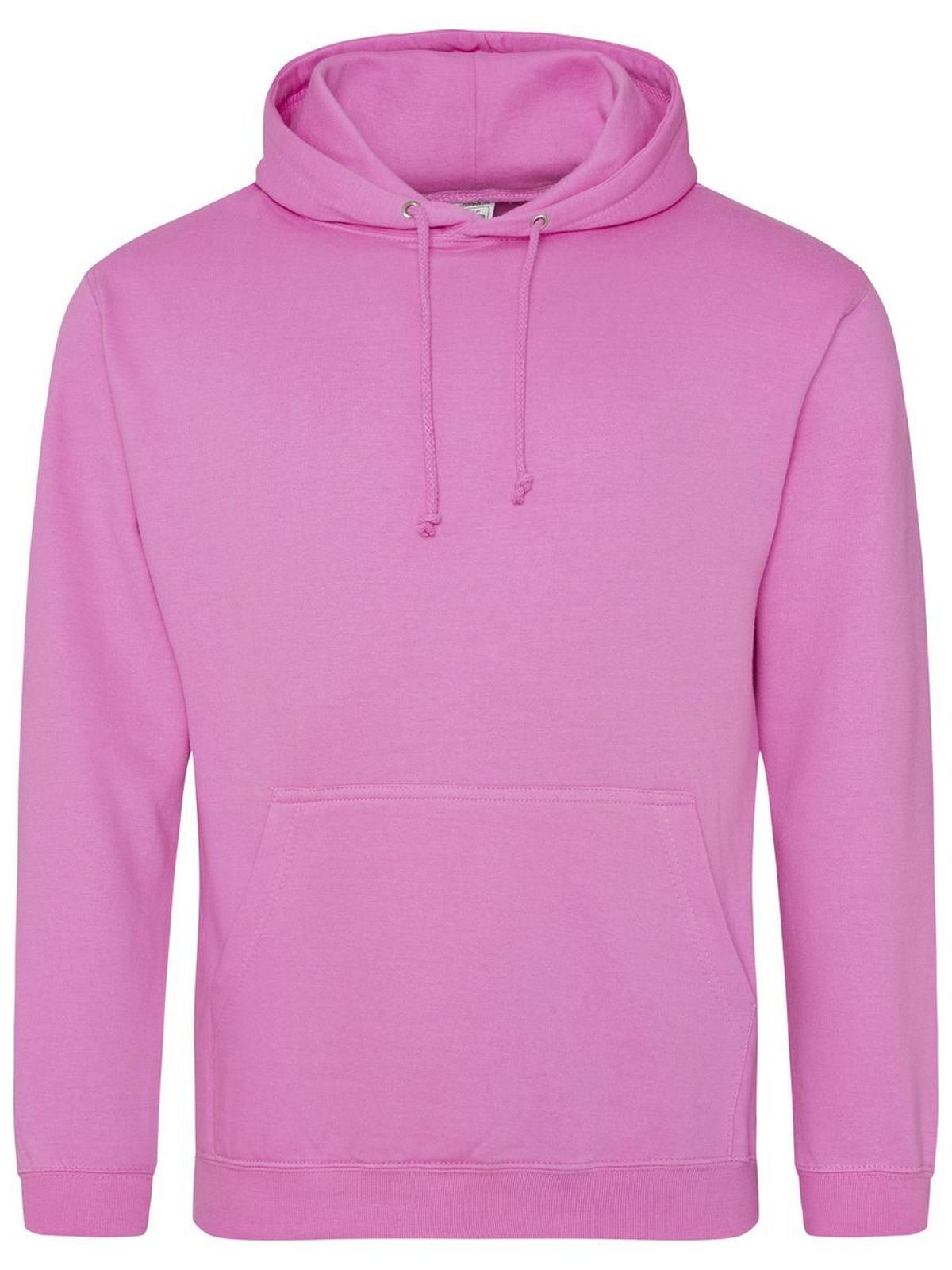 Sweat à capuche universitaire - CFP - Rose barbe à papa