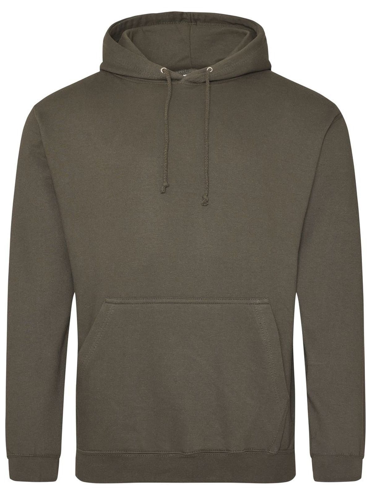 Sweat à capuche universitaire - OLV - Vert olive