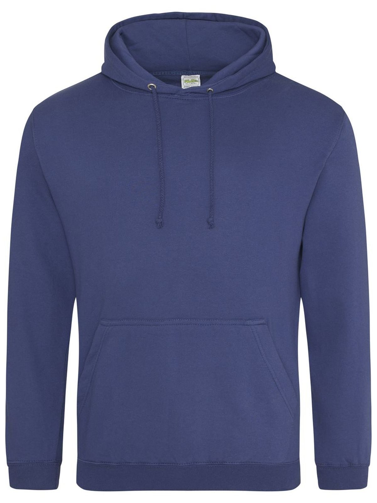 Sweat à capuche universitaire - DEN - Denim