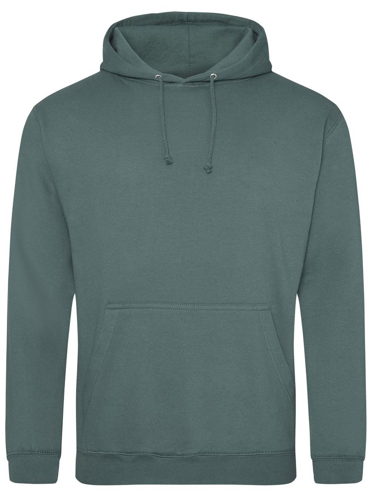 Sweat à capuche universitaire - MOS - Vert mousse
