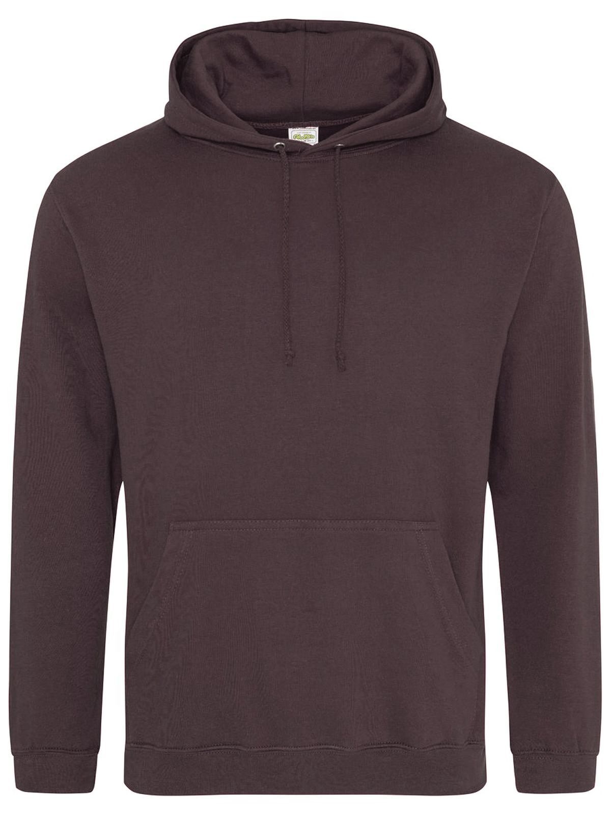 Sweat à capuche universitaire - BGS - Fumée Bourgogne