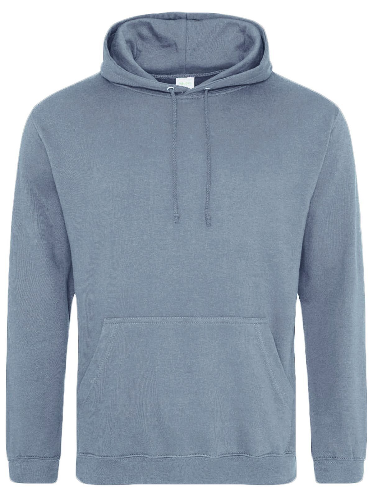 Sweat à capuche universitaire - DUB - Bleu poussiéreux