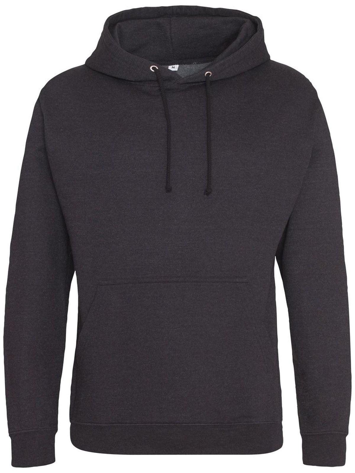 Sweat à capuche universitaire - BCS - Fumée noire