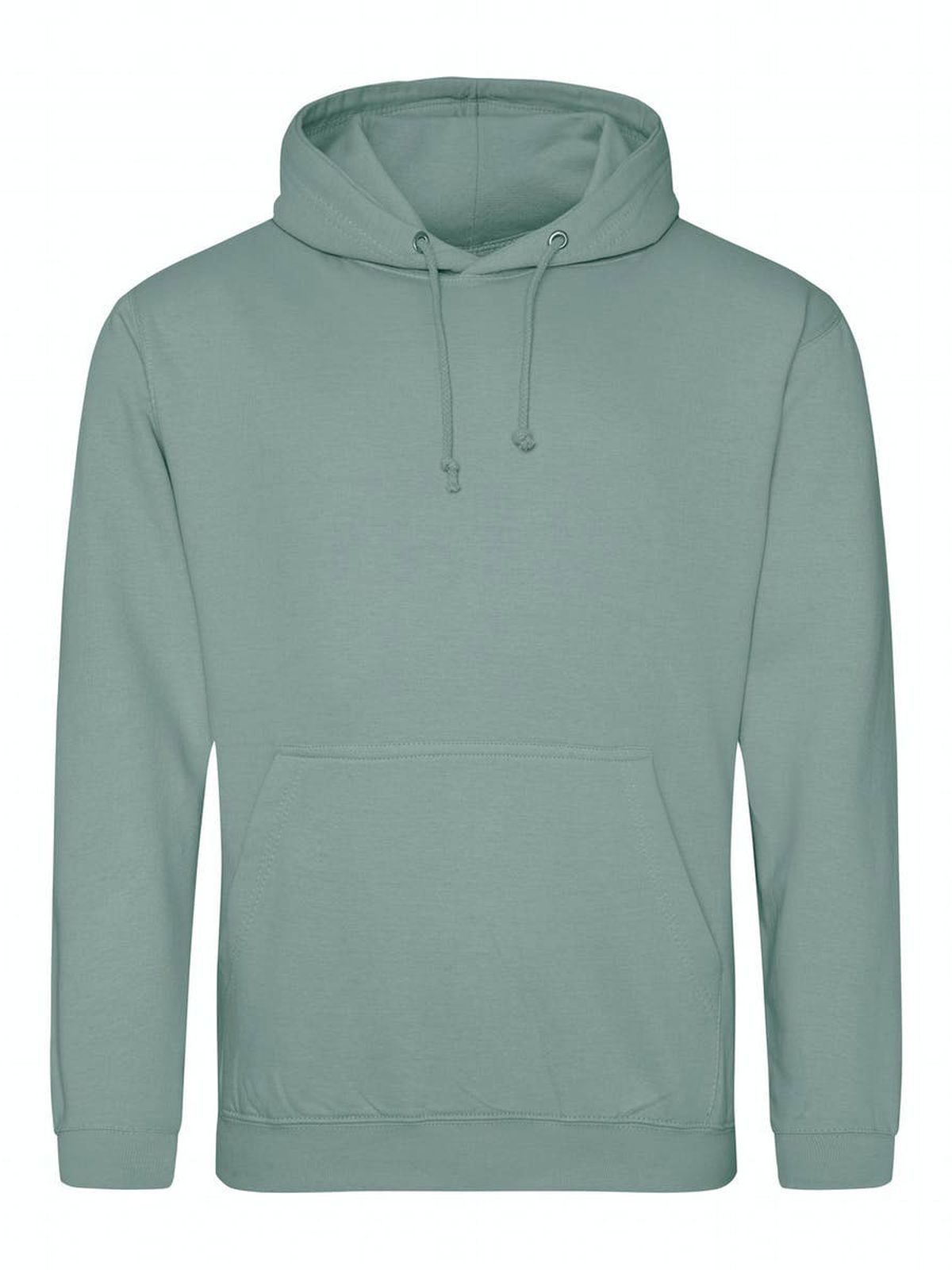 Sweat à capuche universitaire - DTG - Vert poussiéreux