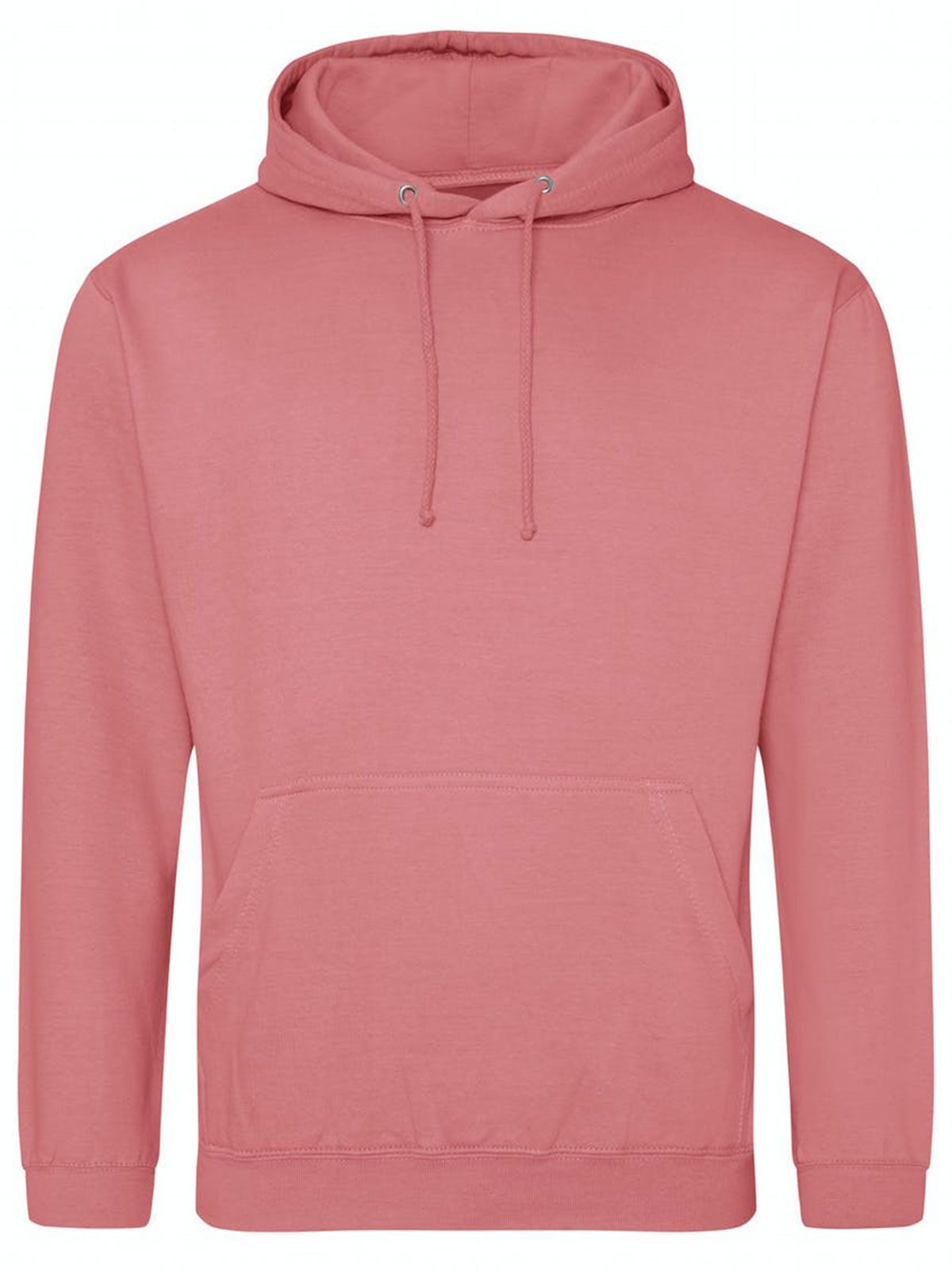 Sweat à capuche universitaire - DRO - Rose Poussiéreuse