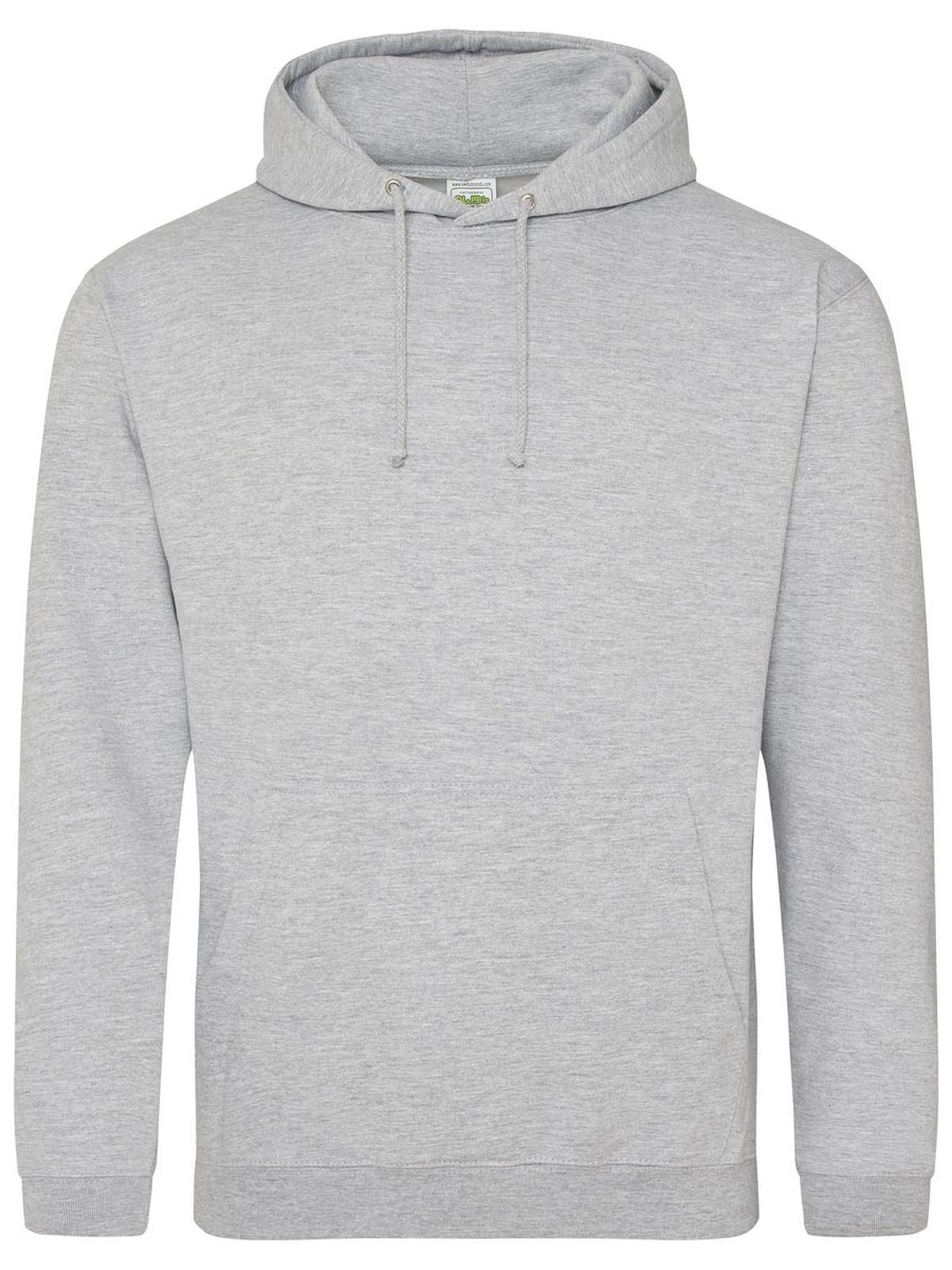 Sweat à capuche universitaire - HGR - Gris Bruyère