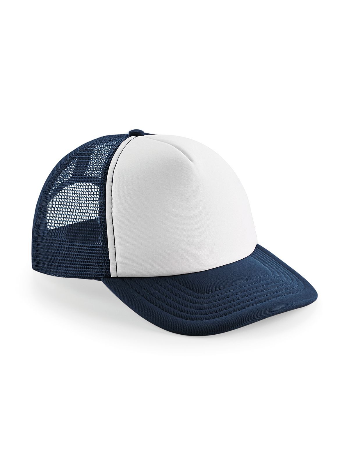 Vintage Snapback Trucker Cap - FNAW - French navy/white