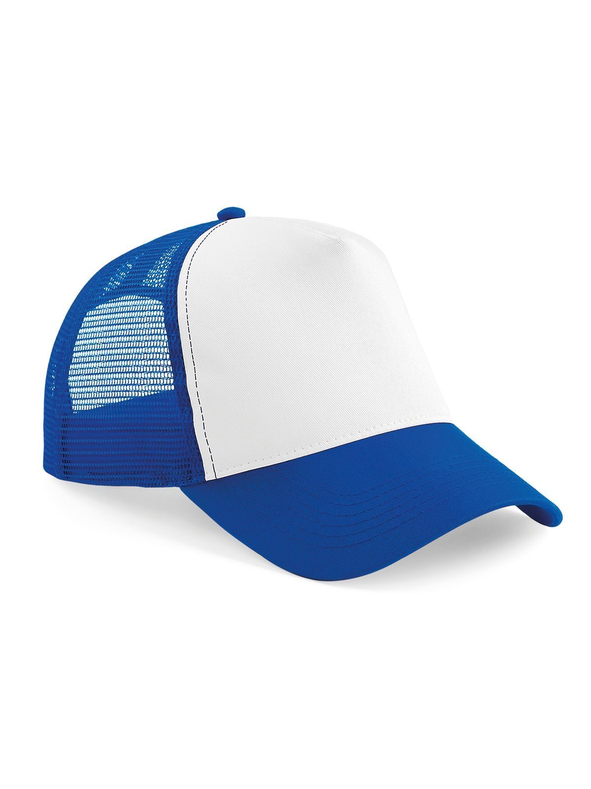 Snapback Trucker - BROW - Bright royal/white