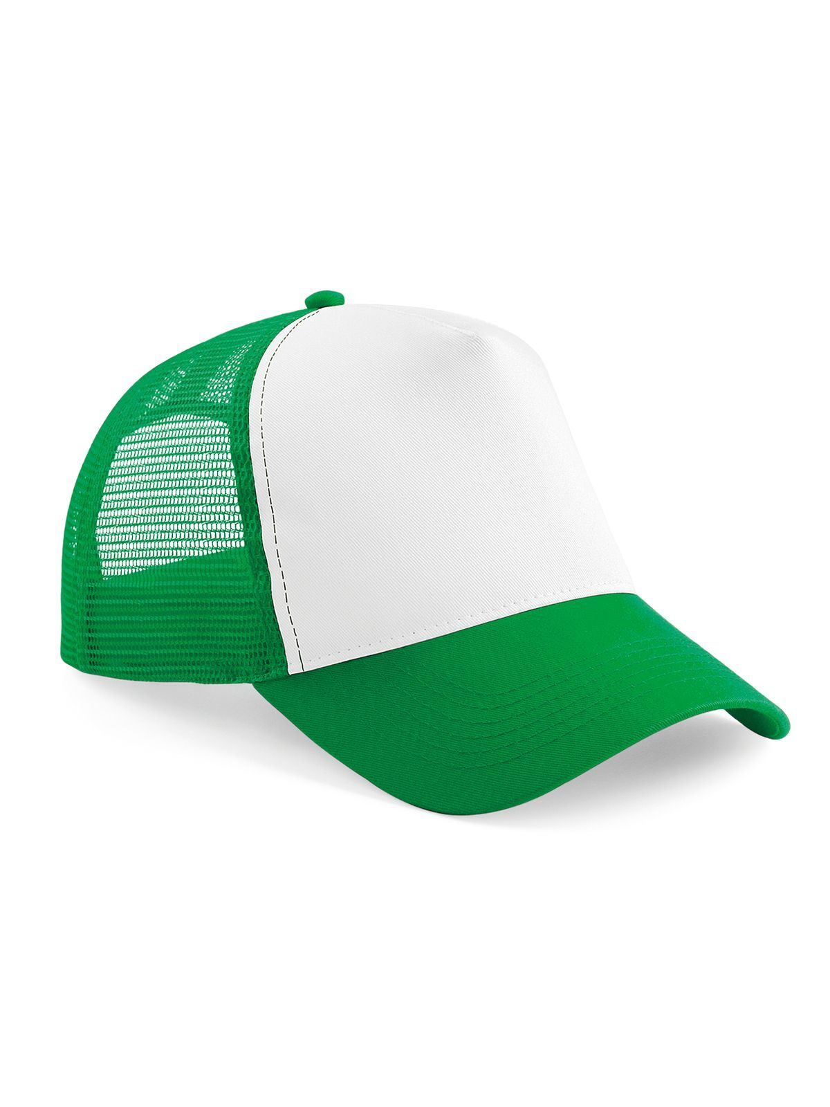 Snapback Trucker - PGRW - Pure green/white