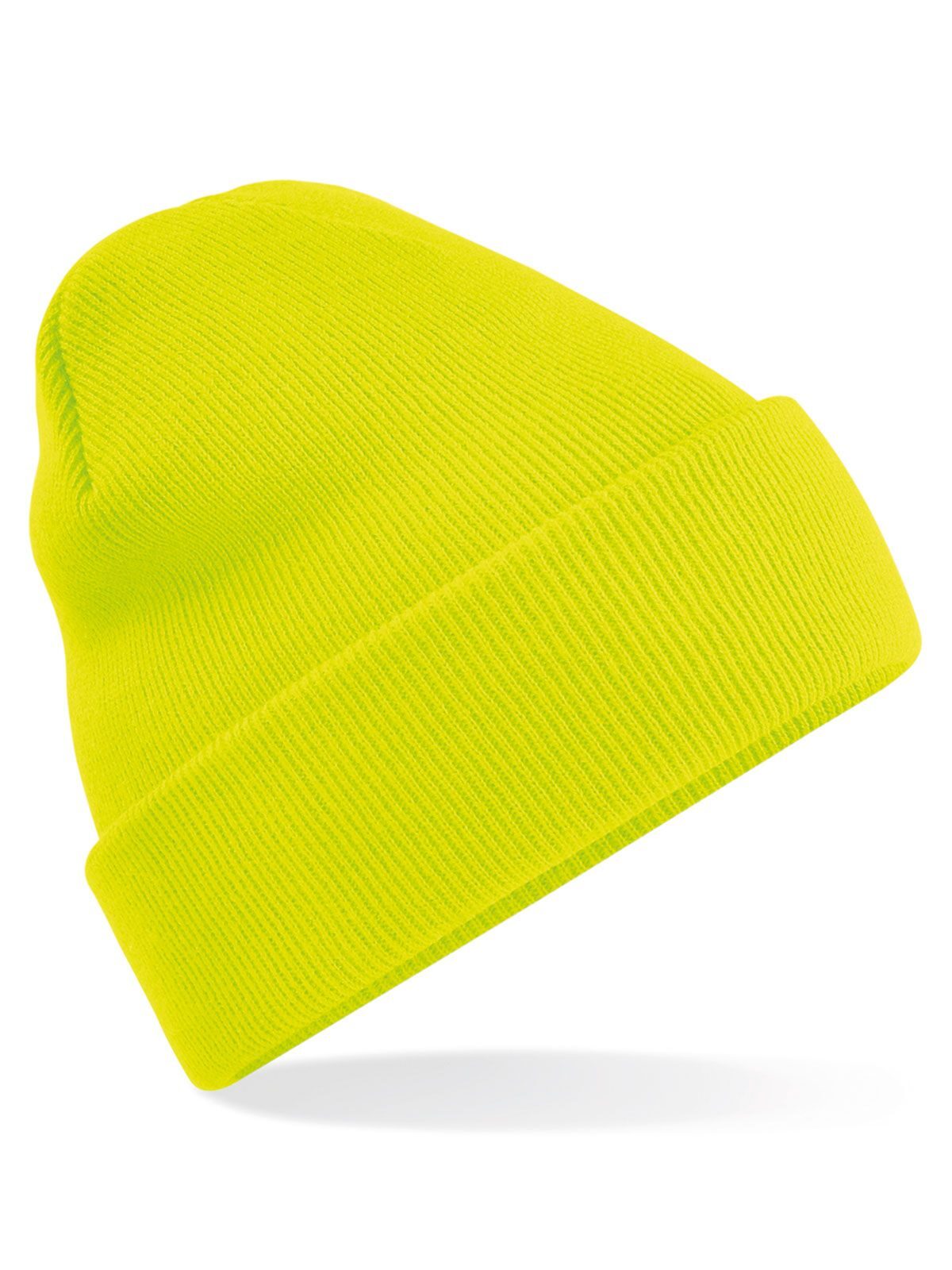 Original Cuffed Beanie - FLY - Fluoreszierendes Gelb