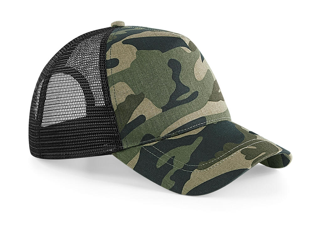 Camo Snapback Trucker - JUN - Jungle Camo
