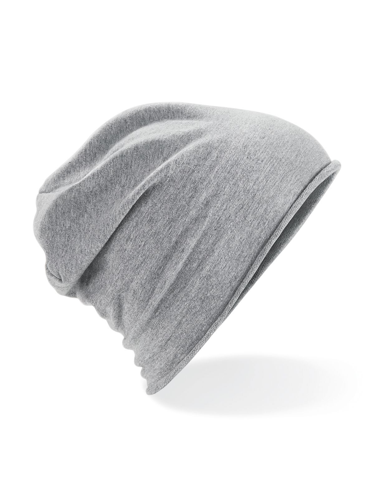 Jersey Beanie - HEA - Heather grey