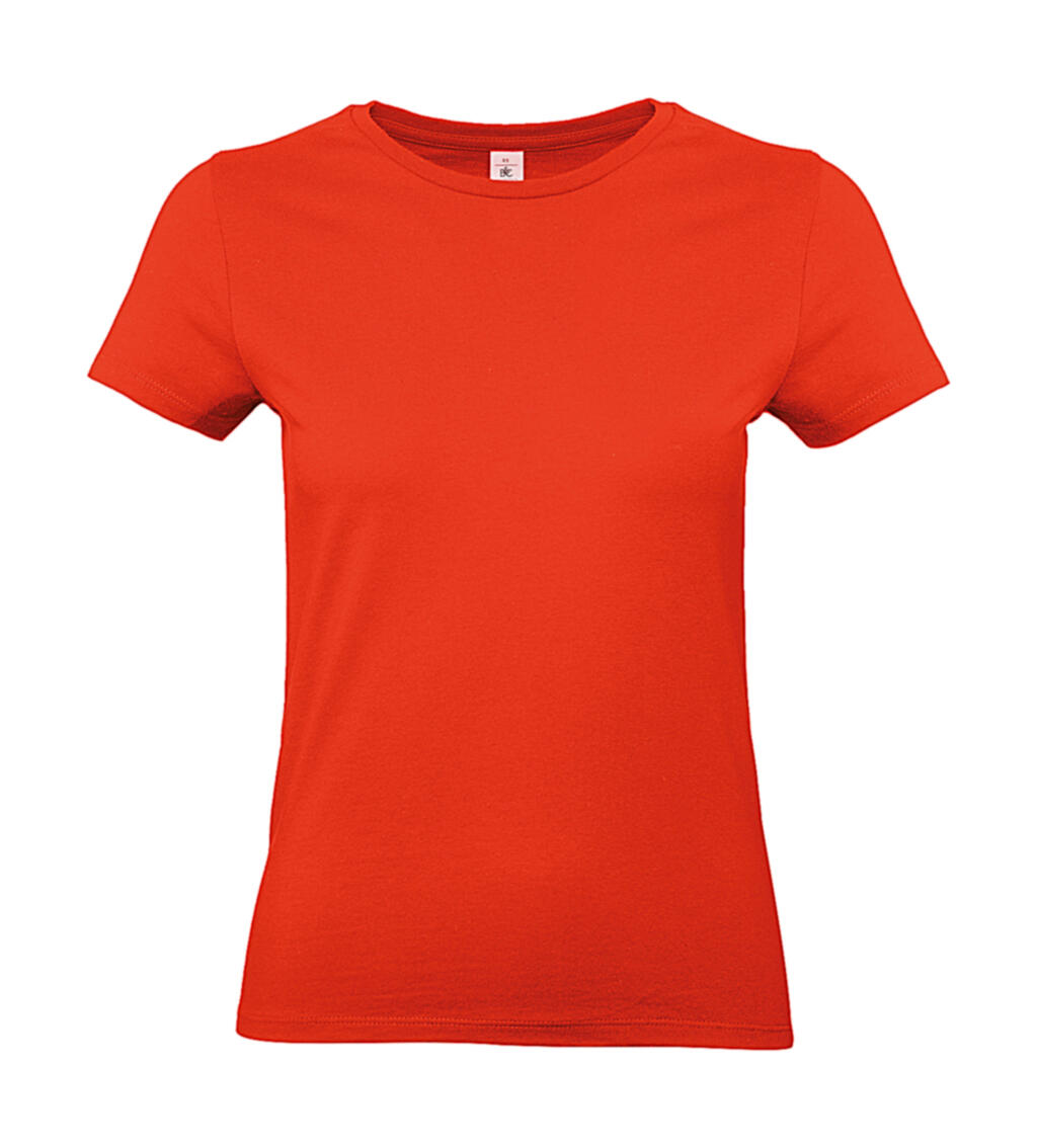 T-shirt femme #E190 - FR007 - Rouge feu