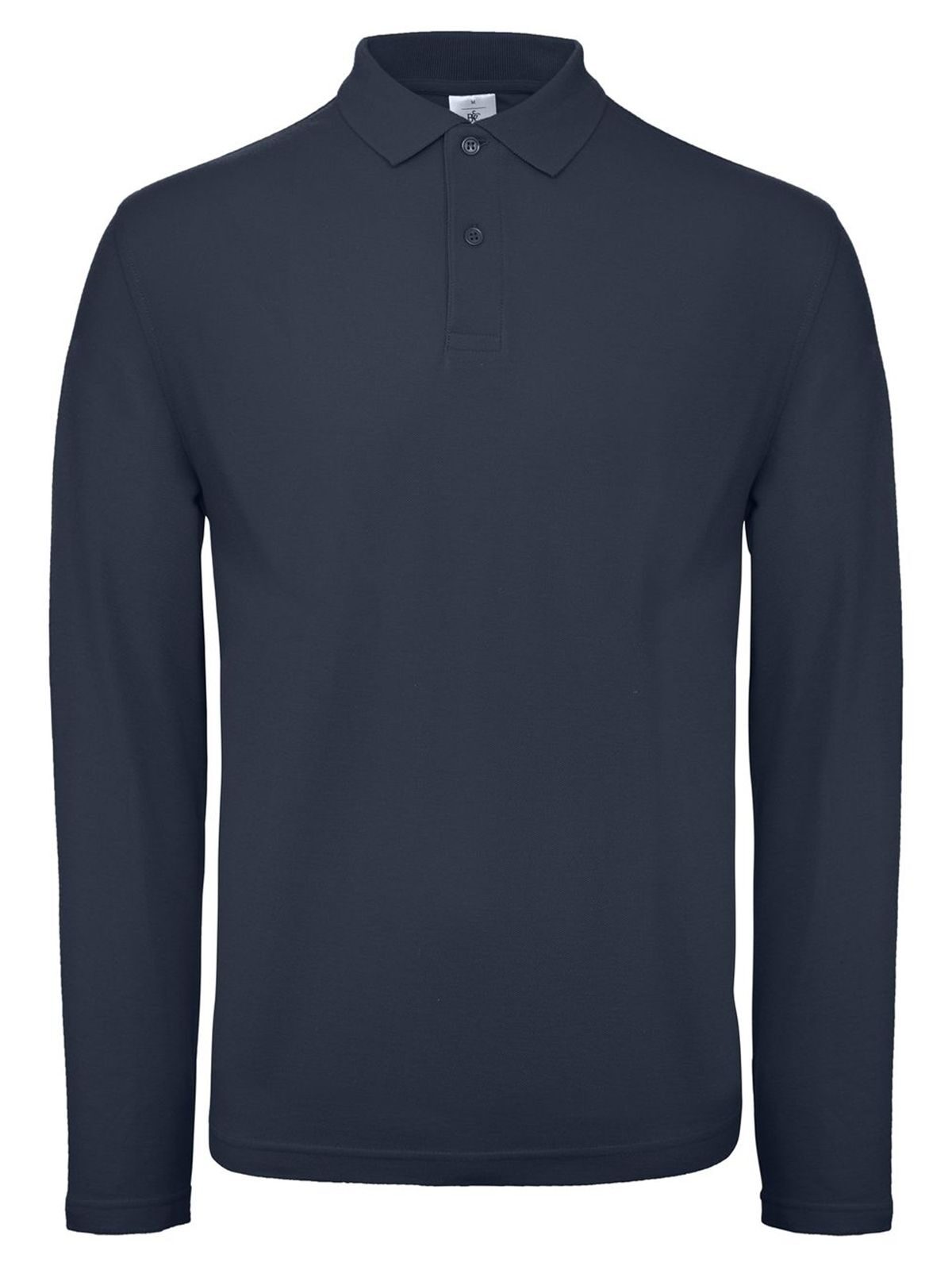 Men´s Long Sleeve Polo ID.001 - NA003 - Navy