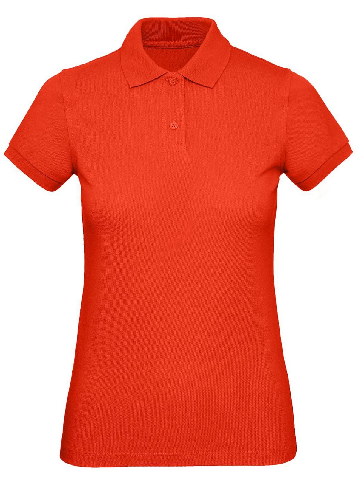 Polo Organic Inspire /fr/femme - FR007 - Rouge feu