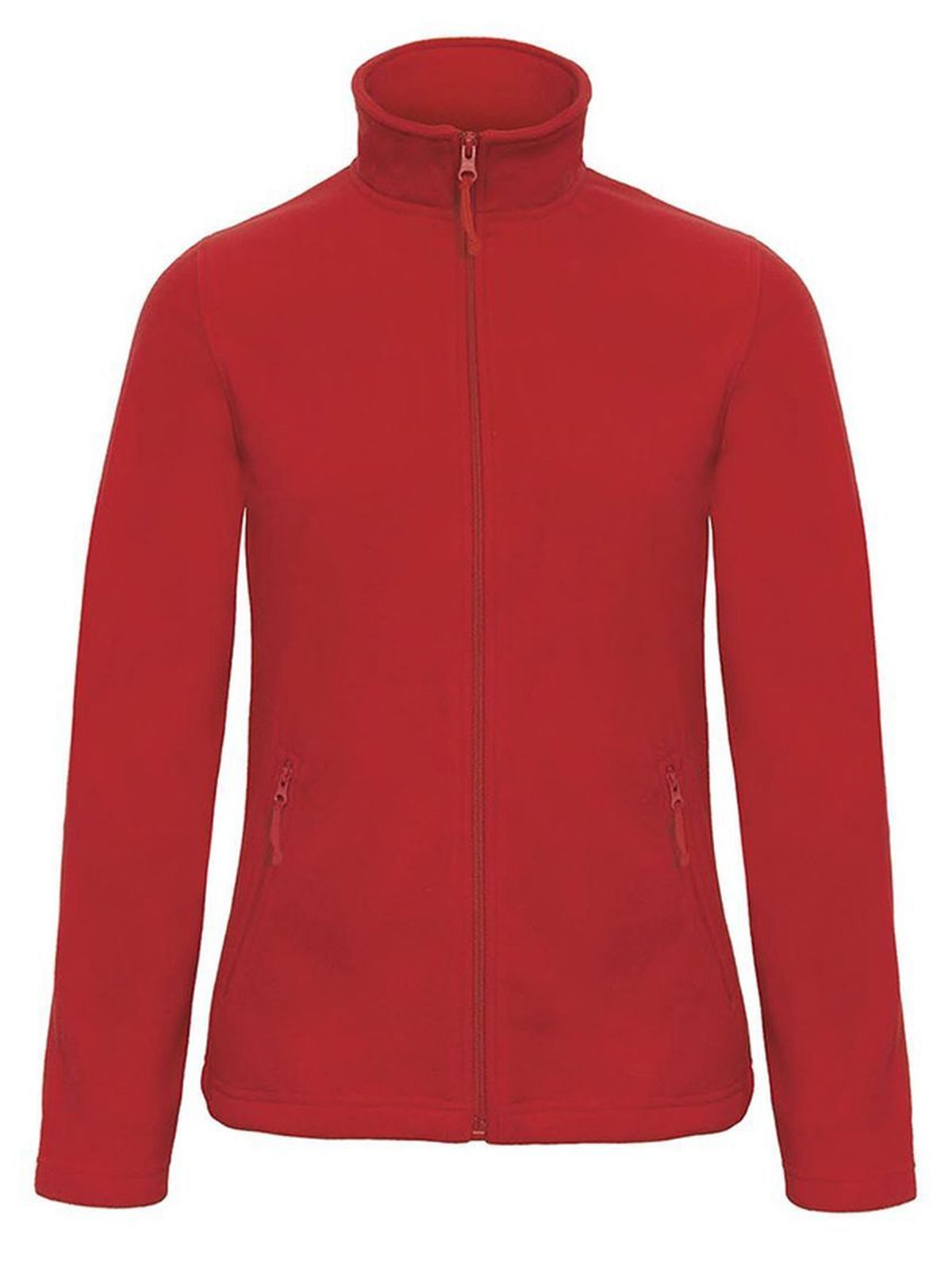 Veste polaire zippée intégrale pour femme ID501/fr/femme - RE004 - Rouge