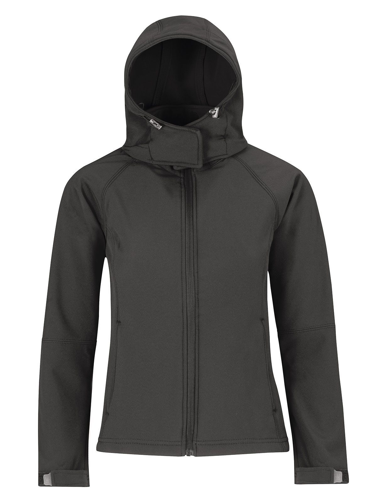 Softshelljacke mit Kapuze für Damen - DG670 - Dunkelgrau