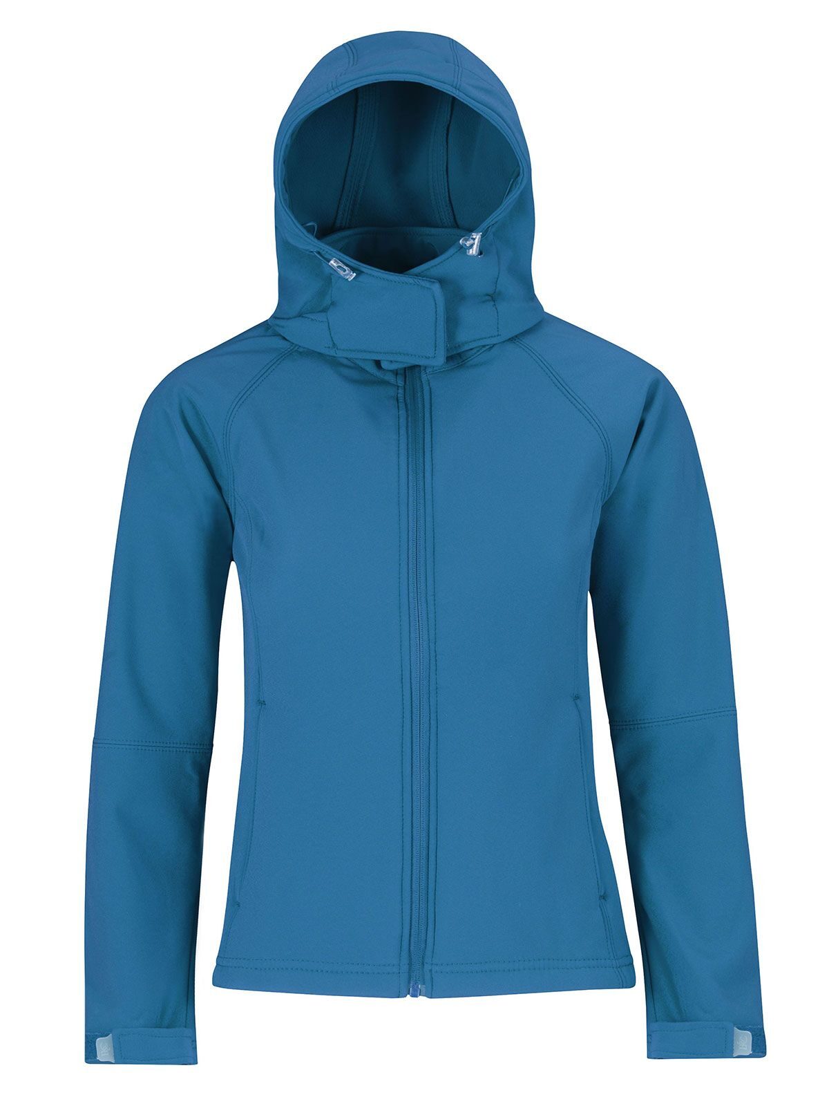 Softshelljacke mit Kapuze für Damen - AZ430 - Azurblau