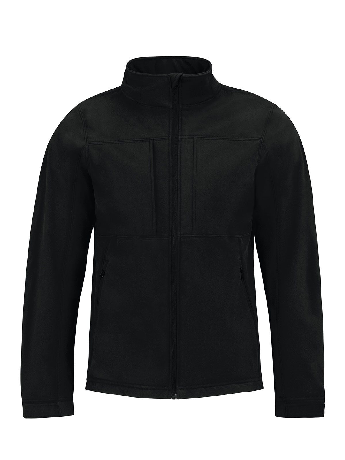 Softshelljacke mit Kapuze für Herren - BL002 - Schwarz