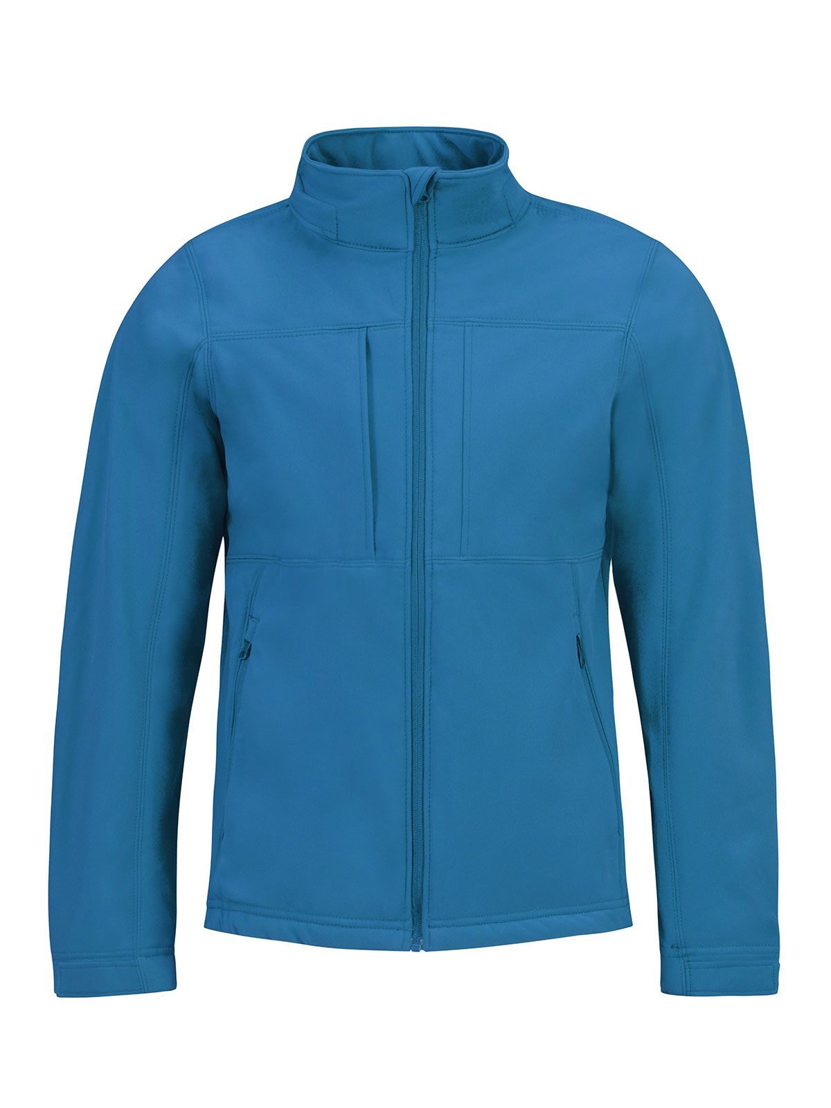 Softshelljacke mit Kapuze für Herren - AZ430 - Azurblau