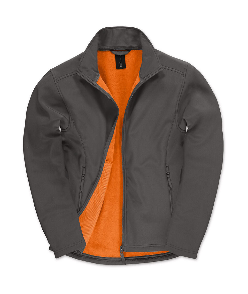 Men´s Jacket Softshell ID.701 - 170 - Dark Grey/Neon Orange