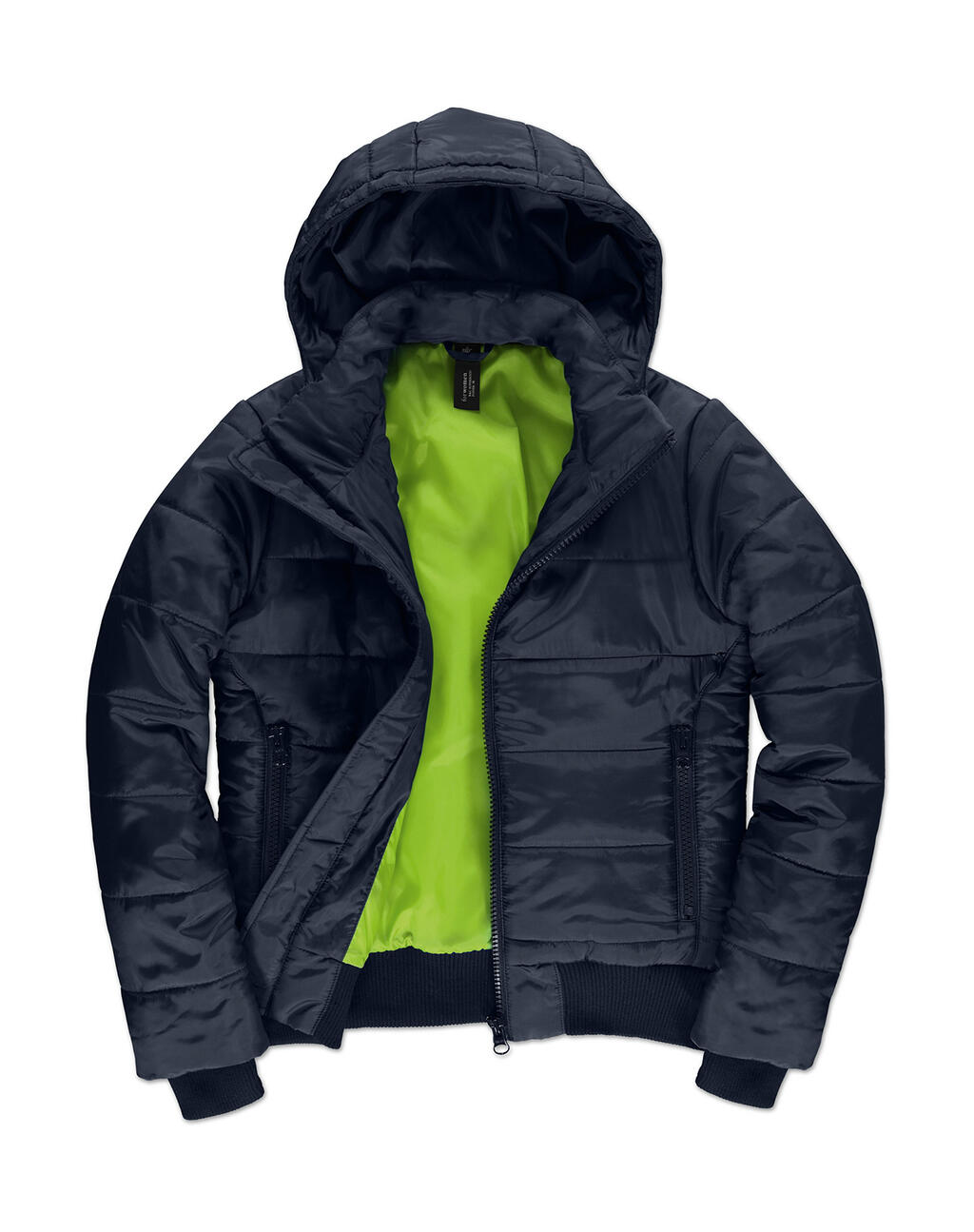 Damenjacke Superhood - 270 - Marineblau/Neongrün